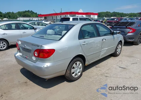 2004 Toyota Corolla Ce/Le/S из США, поврежденный, VIN 2T1BR32E04C313571